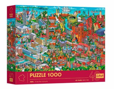 Пазли 1000 елементів місто Trefl 10924