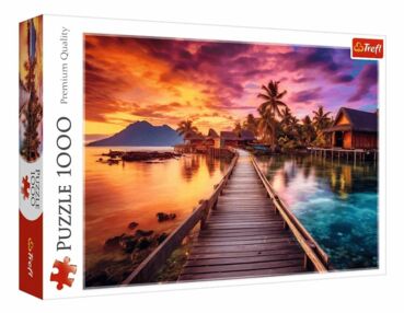 Пазли 1000 елементів загадковий острів Trefl 10928