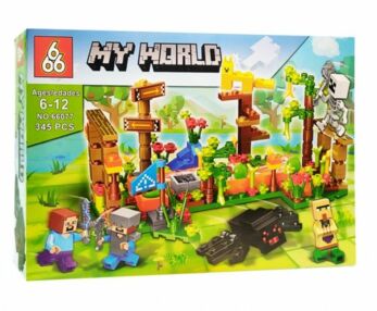 Конструктор My World 345 деталей 66077
