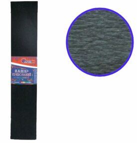 папір гофрований чорний 8019