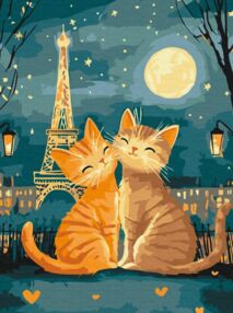 Розпис по номерах 30х40 RBS1025 Любов муркоче brushme Брашми