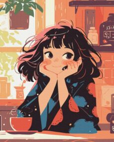 Розпис по номерах 40х50 BS54084 Мрійливість brushme Брашми