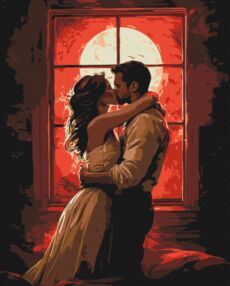 Розпис по номерах 40х50 BS54218 Полумя почуттів brushme Брашми