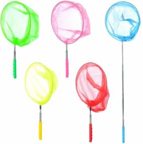 Сачок для метеликів ручка - телескоп мікс кольорів MS 4387