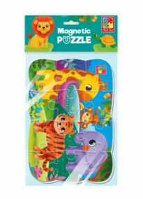 Пазли магнітні Зоопарк VT3205-90