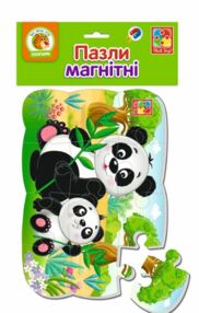 Пазли магнітні Пандочки  VT3205-80