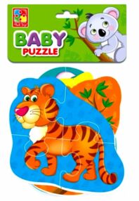 Пазли мякі Тигреня та друзі VT1106-72