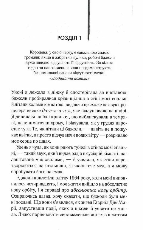 Таємне життя бджіл Ціна (цена) 321.40грн. | придбати  купити (купить) Таємне життя бджіл доставка по Украине, купить книгу, детские игрушки, компакт диски 1