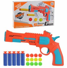 Бластер іграшковий 5 порол снаряда + 12 куль 866-14