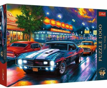 Пазли 1000 елементів Час чаювання Нічна поїздка Trefl 12076