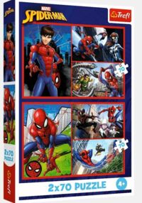 Пазли 2 х 70 елементів Павукові історії Trefl 34443