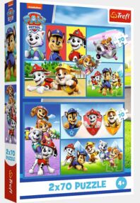 Пазли 2 х 70 елементів Правила веселої команди Trefl 34441