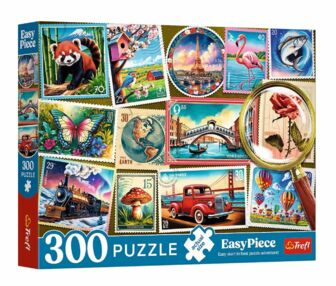 Пазли 300 елементів Поштові марки Trefl 23100