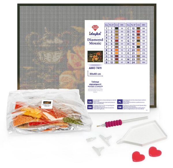 Алмазна мозаїка 30х40 AMO8234 Сяючий берег Ідейка Ціна (цена) 289.00грн. | придбати  купити (купить) Алмазна мозаїка 30х40 AMO8234 Сяючий берег Ідейка доставка по Украине, купить книгу, детские игрушки, компакт диски 1