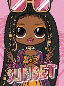 Розпис по номерах 30х40 KHO6276 LOL Surprise OMG Sunset "Ідейка"