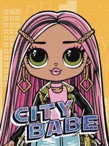 Розпис по номерах 30х40 KHO6277 LOL Surprise OMG City Babe "Ідейка"