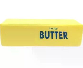 Антистрес сквіш Butter 23 см масло жовте велике 712374