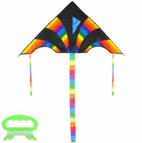 Повітряний змій MR 1445 веселка ширина 110 см довжина 55 см хвіст 95 см