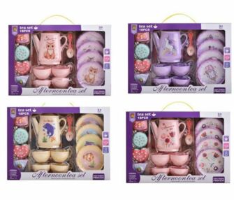 Набір посуду чайний сервіз на 4 особи 18 предметів 4 види H552-4-5-6