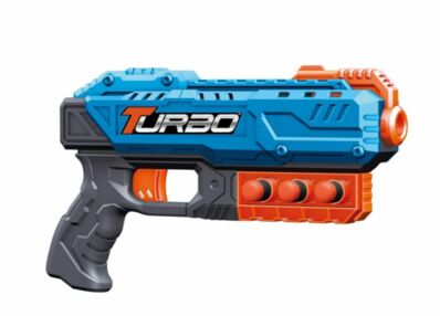 Іграшковий пістолет механічний з м'якими набоями ВТ303