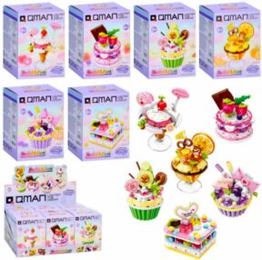 Конструктор Qman солодощі від 93 деталей 6 видів 35019
