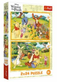 СБ Пазли 2х24 ел 34436 "День в саду"/Trefl