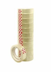 Стрічка клейка 12 х 10 прозора Стрічка клейка 12 х 10 прозора