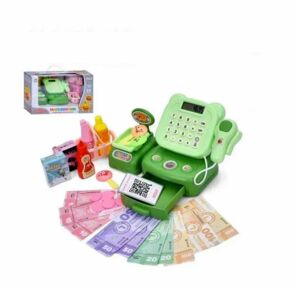 Касовий апарат калькулятор сканер ваги продукти корзина гроші M 6037 UA