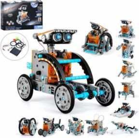 Конструктор 13 в 1 транспорт робот батарейки 2115A