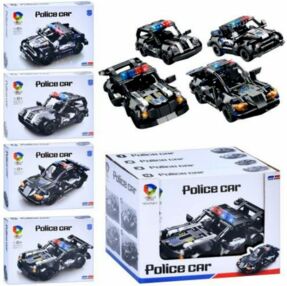 Конструктор поліція машина від 225 деталей 4 види 47001