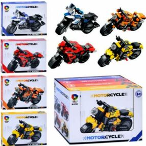 Конструктор мотоцикл від 251 деталі 4 види 47003
