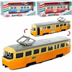 Трамвай металевий інерційний 3 види M 5660
