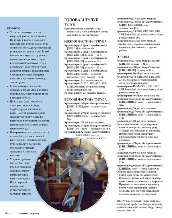 Гаррі Поттер Магія плетіння Офіційна книга плетених моделей за мотивами улюблених фільмів Ціна (цена) 710.80грн. | придбати  купити (купить) Гаррі Поттер Магія плетіння Офіційна книга плетених моделей за мотивами улюблених фільмів доставка по Украине, купить книгу, детские игрушки, компакт диски 9
