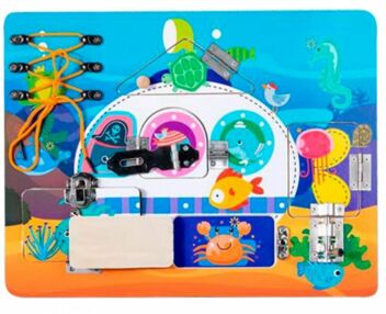 гра деревяна Бізіборд MD 0888