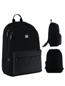 Рюкзак GoPack GO25-140L-3 Education Teens 44х29х14см чорний * Рюкзак GoPack GO25-140L-3 Education Teens 44х29х14см чорний *