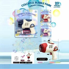 Мильні бульбашки пістолет бластер запаска 3 кольори 10163