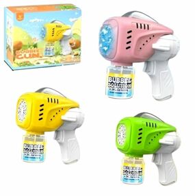 Мильні бульбашки пістолет бластер запаска 3 кольори 11-7