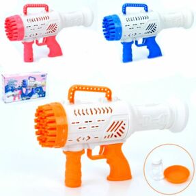 Мильні бульбашки автомат бластер запаска мікс кольорів 117-9