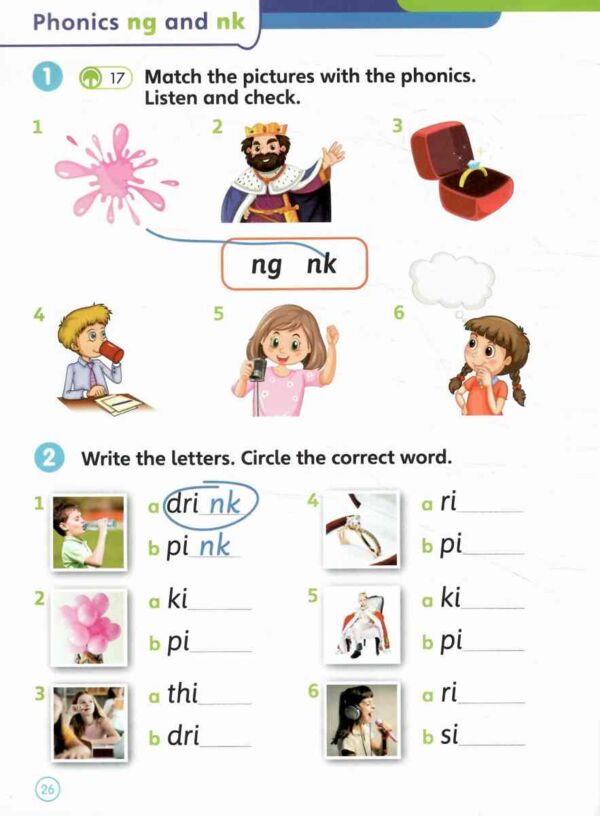 Super minds ukrainian edition 2  Super Phonics Book НУШ Ціна (цена) 189.00грн. | придбати  купити (купить) Super minds ukrainian edition 2  Super Phonics Book НУШ доставка по Украине, купить книгу, детские игрушки, компакт диски 4