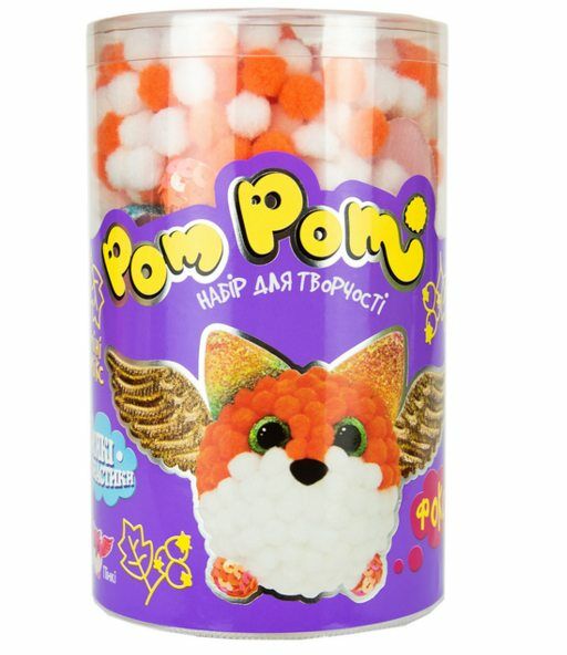 набір для творчості pom pom фоксі 32017 Ціна (цена) 191.99грн. | придбати  купити (купить) набір для творчості pom pom фоксі 32017 доставка по Украине, купить книгу, детские игрушки, компакт диски 0