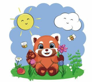 Розпис по номерах 30х30 ES077 Милі посмішки "Strateg"