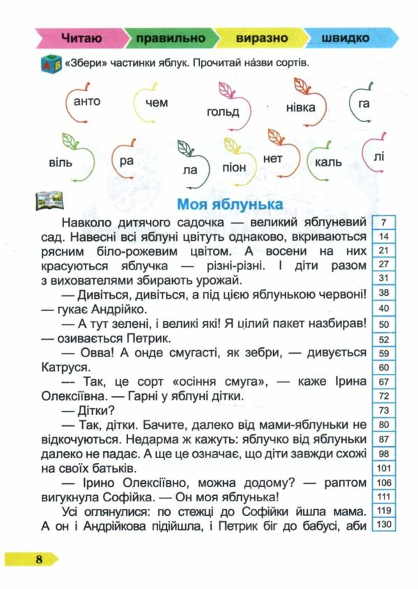 Швидкочитайлик 4 клас Тренувальник Ціна (цена) 56.00грн. | придбати  купити (купить) Швидкочитайлик 4 клас Тренувальник доставка по Украине, купить книгу, детские игрушки, компакт диски 3