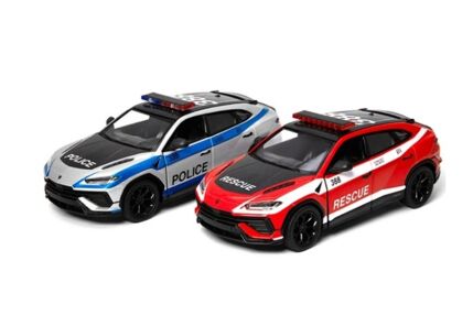 Машина Lamborghini urus Police металева  KT 5447WР