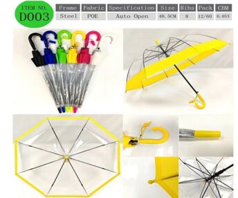 Парасолька прозора UM 14103