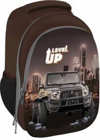 Рюкзак Leader 972638 шкільний Джип 37х29х18,5см