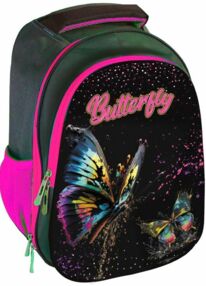 Рюкзак Leader 972643 шкільний Метелик 37х29х18,5см