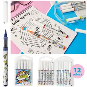 Маркери акрилові 12 кольорів JD-901-12 104-10