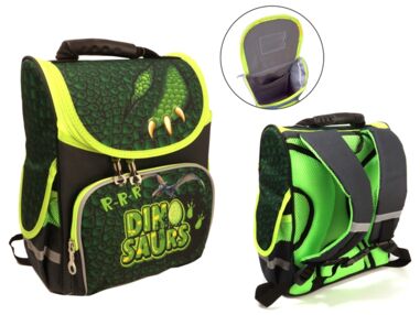 Рюкзак Leader 988919 Dino saurs короб ортопед 34х26х15см Рюкзак Leader 988919 Dino saurs короб ортопед 34х26х15см