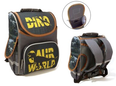 Рюкзак Leader 988947 Динозаври короб ортопед 34х26х15см Рюкзак Leader 988947 Динозаври короб ортопед 34х26х15см