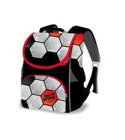 Рюкзак Leader 988950 Принт м'яча короб ортопед 34х26х15см Рюкзак Leader 988950 Принт м'яча короб ортопед 34х26х15см